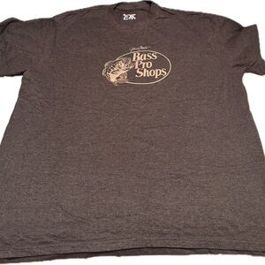 Bass Pro Shops Dark Brown Short Sleeve Tee
